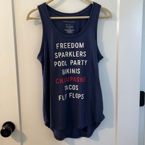 Fourth of July top. Size S